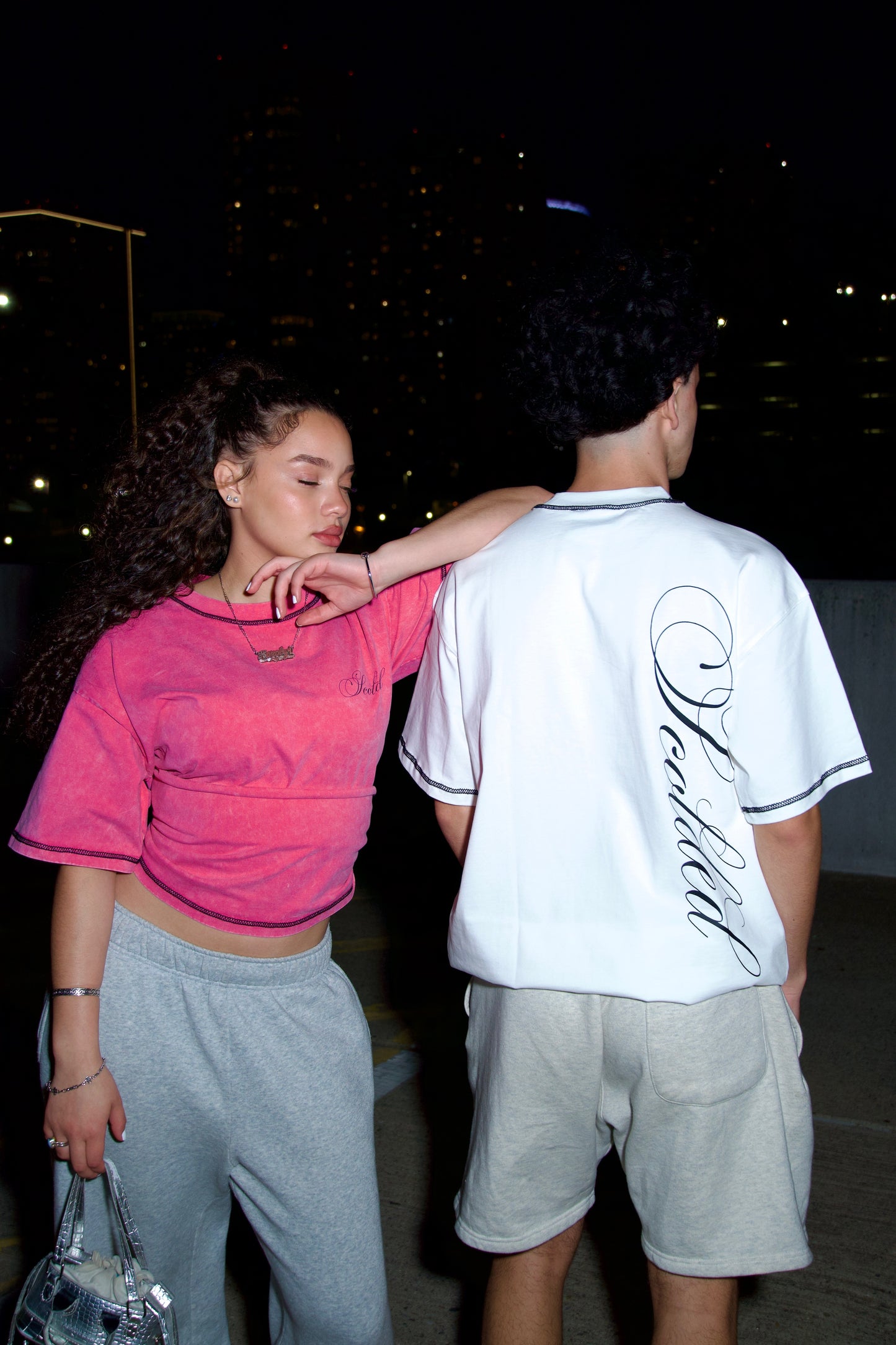 'White' Oversized Smooth Tee