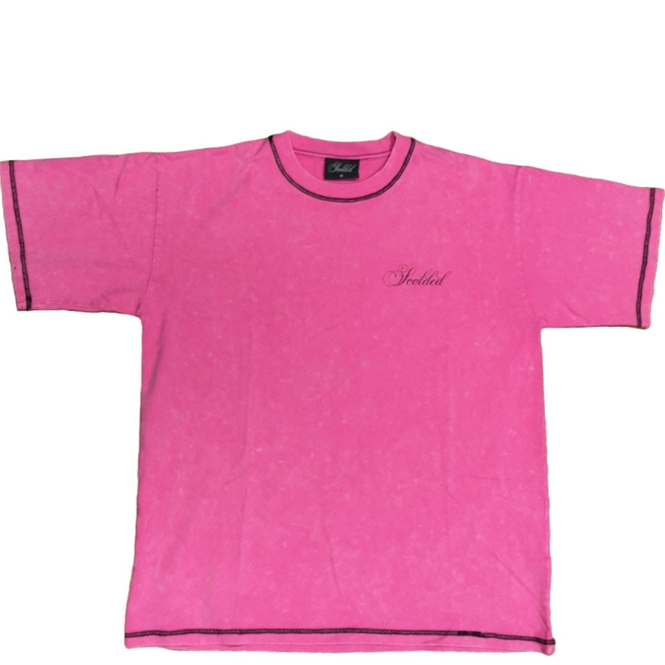 'Faded Rose' Oversized Tee