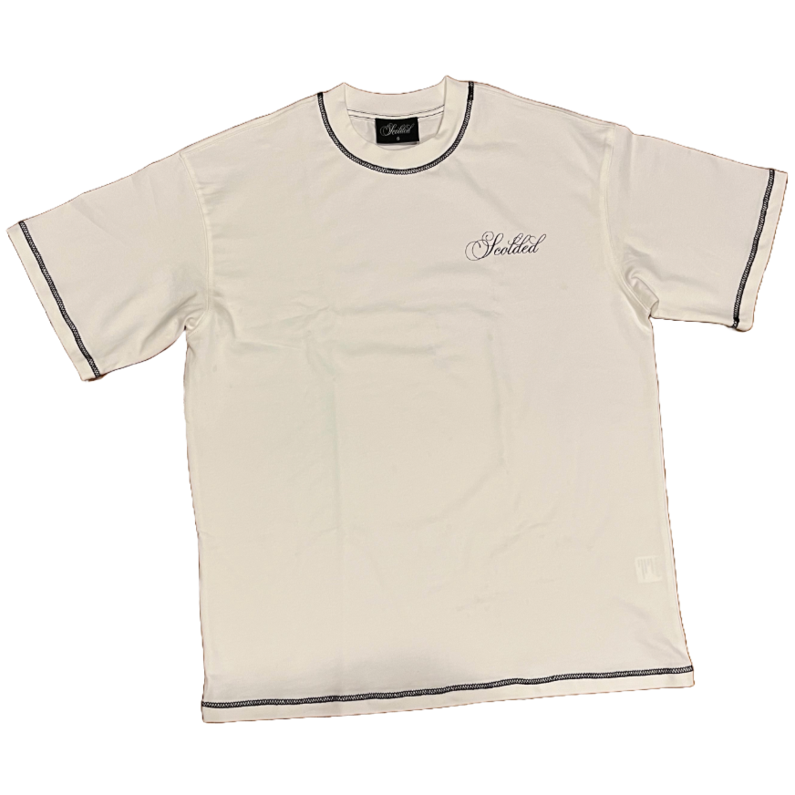 'White' Oversized Smooth Tee