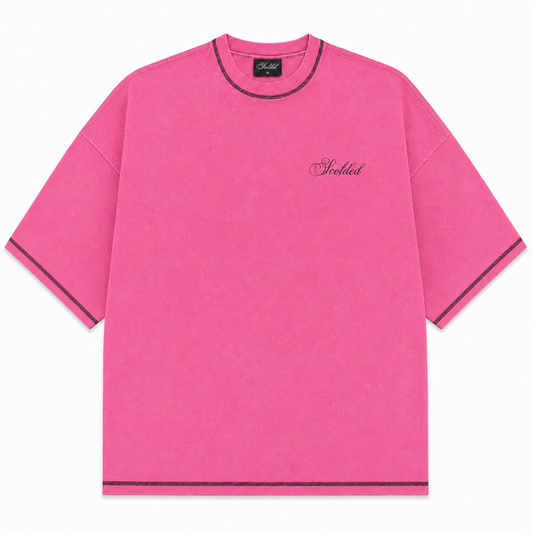 'Faded Rose' Oversized Tee