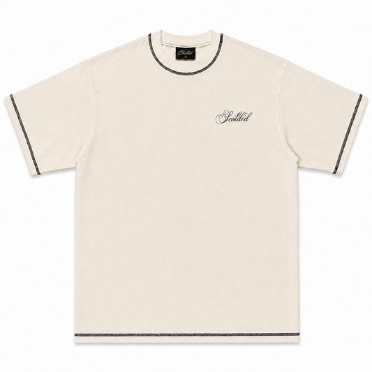 'White' Oversized Smooth Tee