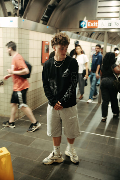 Heather Grey Short
