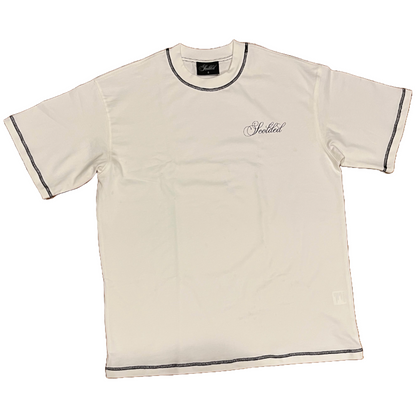 'White' Oversized Smooth Tee