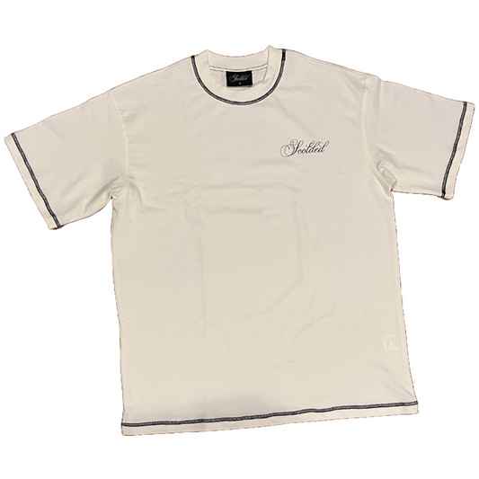 'White' Oversized Smooth Tee