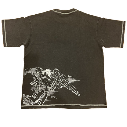 'Faded Ash' Oversized Tee