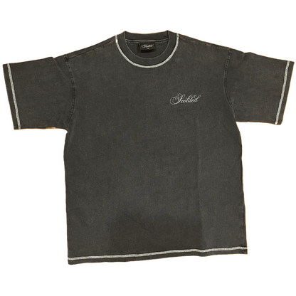 'Faded Ash' Oversized Tee
