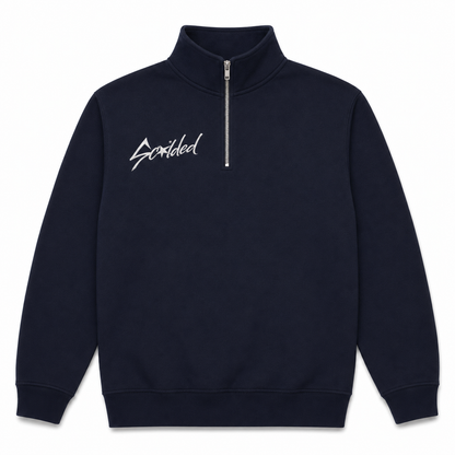 Obsidian Ink Quarter-Zip
